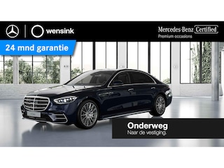 Mercedes-Benz S-klasse 580 e 4MATIC Lang AMG Line | Panoramadak | Achterasbesturing | Burmester | Head-up display | Digital light | Rijassistentiepakket | Nappaleder |