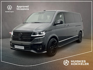 Volkswagen Transporter Caravelle Dubbel Cabine 2.0 TDI 204pk DSG 4Motion | ABT | 20" | Leder | Zwarte hemel | Carbon stuur | Elec. Schuifdeuren | Standkachel