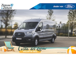 Ford Transit 350 L3H2 Trend 89 kWh Long Range | Tot 402 km | 22 kW AC laden | Nu 0,99% rente op Financial Lease | Te bestellen voertuig | Parkeersensoren voor en achter | Apple Car Play / Android Auto