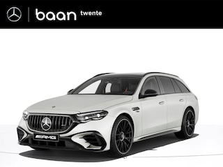 Mercedes-Benz E 53 AMG 4-Matic+ Estate Night Edition | Achterassturing | Distronic | Memorypakket | AMG Track Pace | Stoelventilatie en verwarming | Panoramadak | Head-up display | Trekhaak | Burmester 4D surround sound | Sluitbekrachtiging | N