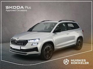 Skoda Karoq Sportline Business 1.5 TSI 150pk DSG Automaat Trekhaak, Adaptive cruise control, Achteruitrijcamera, Elektrische achterklep, LED matrix koplampen