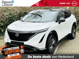 Nissan Ariya Evolve 66 kWh | €5 .000,- voorraad korting inclusief inruilpremie | Navigatie, Apple Carplay en Android Auto | Adaptive Cruise Control | Climate Control | 20'' Lichtmetalen velgen |