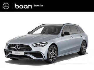Mercedes-Benz C 300 e Estate Business Solution AMG | Smartphone integratie | Dodehoekassistent | Elek. verstelbare voorstoelen met memory | Spoorassistent | Panoramadak | 360 Camera | Stoelverwarming | Nightpakket