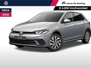 Volkswagen Polo Life Edition 1.0 TSI 95 pk 5 versn. Hand · Achteruitrijcamera · Regensensor ·