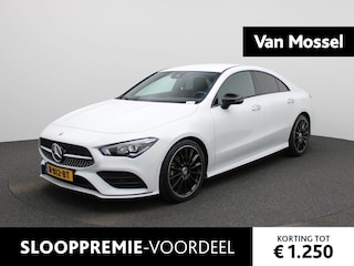 Mercedes-Benz CLA 180 AMG Line AUTOMAAT | AMG LINE | NIGHT PAKKET | AMBILIGHT | WIDESCREEN | STOELVERWARMING | CAMERA | NAVIGATIE | CRUISE | CLIMA | PDC | LMV | 12 MAANDEN BOVAG GARANTIE |