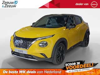 Nissan Juke 1.6 Hybrid N-Sport *€ 4000,-korting*Automaat*Camera360 vieuw*Zwarte 19inch wielen*Navi*Apple carplay&Android Auto*pdc voor en achter*dodehoek sensoren*