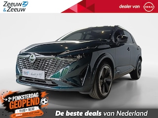 Nissan Qashqai 1.3 MHEV Xtronic N-Design |1800kg trekgewicht|Coldpack|Panoramisch dak|Camera rondomzicht|Parkeersensoren voor en achter|Naviagatie|Apple carplay&Android auto|20inch Lichtmetalenwielen|Alcantara bekleding|