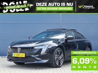 Peugeot 508 1.6 HYbrid 180pk e-EAT8 GT | DEMO DEAL I Schuifdak | Focal audio | 19 inch velgen | Active suspension control | 7,4 Kw onboard charger