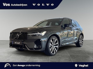 Volvo XC60 T6 Plug-in hybrid AWD Ultra Dark | 21" 5-V Spoke Black Diamond | Luchtvering | Extra getint glas achter