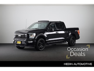 Ford F-150 Lariat Black 5.0 V8 Ford F150 lariat | Trekhaak | Pano | 22Inch M+S/AT |