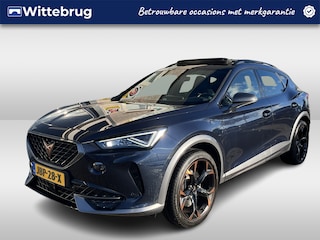 Cupra Formentor 1.4 e-Hybrid VZ Performance / AUTOMAAT/ PANO/ LEER/ DCC/ MEMORY SEAT/ PARK.SENSOR.V+A/ CAMERA/ DODE HOEK/ KEYLESS/ STUUR+STOEL VERWARM./ ACC/ FULL LINK/ NAVI/ DAB/ CLIMA/ DIGITAL DASH/ LED/ ISOFIX/ 19'' LMV