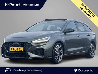Hyundai i30 Wagon 1.5 T-GDi 160PK Automaat MHEV N Line Sky | Schuifkanteldak | N-Line Pack | 1ste Eigenaar | 18'' 2-Tone LMV |