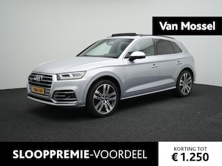Audi Q5 3.0 TFSI SQ5 quattro | Apple/Android Play | Adaptive Cruise | 360 Camera | LED | Diamond Stitch Leder | Panorama Dak | PDC V+A | Keyless | Premium Audio | Tour pakket | Assistente pakket | 12 Maand BOVAG Garantie! |