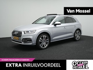 Audi Q5 3.0 TFSI SQ5 quattro | Apple/Android Play | Adaptive Cruise | 360 Camera | LED | Diamond Stitch Leder | Panorama Dak | PDC V+A | Keyless | Premium Audio | Tour pakket | Assistente pakket | 12 Maand BOVAG Garantie! |