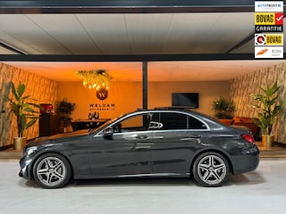 Mercedes-Benz C-klasse 200 Business Solution AMG Garantie NAP Pano Camera PDC Cruise Digitale Cockpit Sfeer Clima Navi Rijklaar