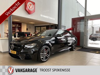 Mercedes-Benz E-klasse Sedan AMG 63 S 4MATIC Premium Plus | Panoramadak | Stoelmassage | Stoelverwarming V+A | Stoelverkoeling | Stuurverwarming | Burmester Audio | Adaptive Cruise Control | Sfeerverlichting | Navigatie | Spraakbediening | Rondomzichtcamera | Trekhaak | Matrix Led Ko