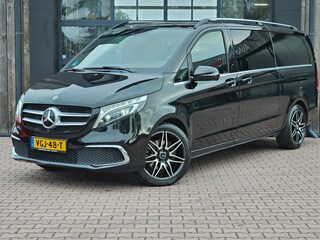 Mercedes-Benz V-klasse 300d 4-MATIC Extra Lang DC Avantgarde | LED | ACC | Leder | Stoelverwarming | Burmester | App-connect | Trekhaak | LMV 19" | 360 Camera | Lane Assist | Schuifdeuren elektrisch |