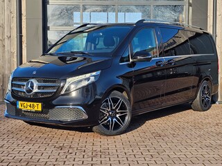 Mercedes-Benz V-klasse 300d 4-MATIC Extra Lang DC Avantgarde | LED | ACC | Leder | Stoelverwarming | Burmester | App-connect | Trekhaak | LMV 19" | 360 Camera | Lane Assist | Schuifdeuren elektrisch |