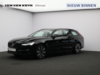 Volvo V90 2.0 T8 Plug-in hybrid AWD Ultra Dark / Trekhaak / Head up displ. / Pan. dak / Harman Kardon / 360 camera / Stoel+stuur+achterbankverwarming