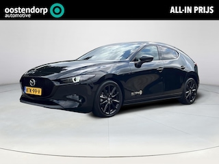 Mazda 3 2.0 e-SkyActiv-X M Hybrid 186 Takumi | Automaat | Climate Control | Stoel en stuurverwarming | 360 camera | Bose | Dodehoeksensoren | Draadloze Applecarplay en Android auto | Stoelgeheugen | Full adaptieve led | Adaptieve cruise control |