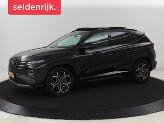 Hyundai Tucson 1.6 T-GDI PHEV N Line Sky 4WD | Panoramadak | Stoelverwarming | Leder/Alcantara | Camera | Adaptive cruise | Carplay | Full LED | Stuurverwarming | Keyless | Plug In