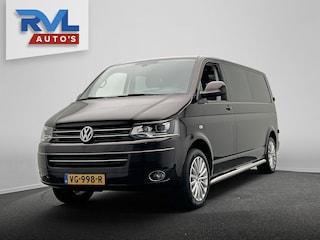 Volkswagen Transporter 2.0 TDI L2H1 DC Comfortline Automaat Navigatie Trekhaak Cruise Control Glasslook Bearlock beveiliging