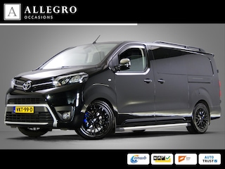 Toyota Proace 2.0 D-4D Professional Long DC (DUBBELE SCHUIFDEUR, TREKHAAK, CAMERA, LEDER INTERIEUR, STOELVERWARMING, NAVI)