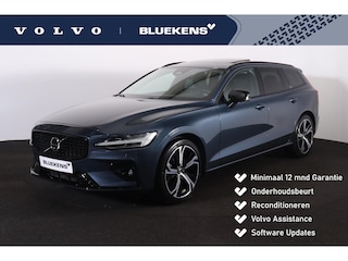 Volvo V60 B4 Ultra Dark - Panorama/schuifdak - IntelliSafe Assist & Surround - 360º Camera - Harman/Kardon audio - Verwarmde voorstoelen, stuur & achterbank - Parkeersensoren voor & achter - Elektr. bedienb. voorstoelen met geheugen - Head up display - Draadloze tel. lader - Extra getint glas - 19' LMV