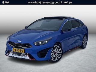 Kia ProCeed 1.6 T-GDi GT Schuif-/kanteldak, Trekhaak, stoel- & stuurverwarming, navigatie, Apple CarPlay/Android Auto, keyless, seat memory, lage KM stand! Boekjes compleet