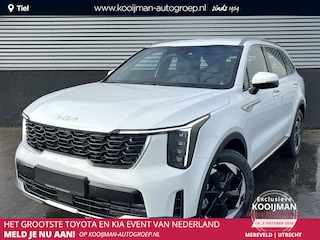 Kia Sorento 1.6 T-GDi Hybrid 2WD DynamicLine 7p. ACTIE UIT VOORRAAD LEVERBAAR! Climate control, Parkeersensoren voor+achter, Achteruitrijcamera, Dodehoekdetectie, Adaptief cruise control,