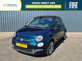 Fiat 500 TwinAir Turbo 80pk Lounge Cabrio Automaat I Originele NL Auto 1e Eigenaar I Navigatie I Climate Control I Parkeersensoren I