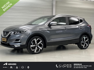 Nissan Qashqai 1.3 DIG-T Tekna + / Lederen Bekleding / Stoelverwarming / Panoramadak / Navigatie / 360 Graden Camera / Elektrische Stoelverstelling /