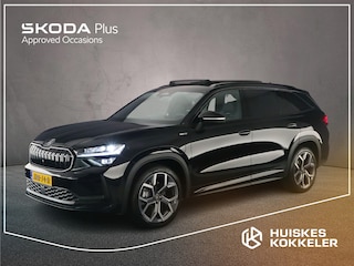 Skoda Kodiaq Sportline Business 1.5 TSI PHEV 204pk DSG Automaat Trekhaak, Panoramadak, Achteruitrijcamera, Adaptive cruise control, Elektriche achterklep, LED matrix koplampen