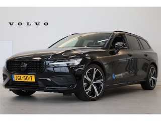 Volvo V60 T6 350PK AWD Essential | Leer | Pilot Assist | BLIS | 19'' | Getint Glas  | Lendensteun | Park Assist