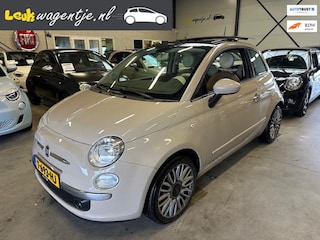 Fiat 500 1.2 Cult *schuifdak *leder *climate *16" *cappucino
