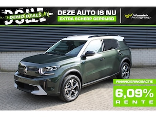 Citroën C3 Aircross MAX 44kWh 113pk I 3-Fasen Lader I Montana Green Two Tone I Navigatie I Draadloos Apple Carplay/Android Auto