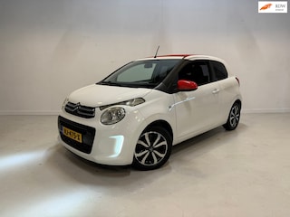 Citroën C1 1.0 e-VTi Shine | Cabrio | Parkeer Camera | Bluetooth | Top onderhouden! | LED | All season banden |