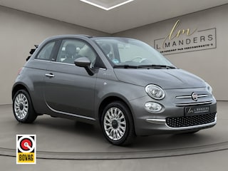 Fiat 500 1.0 Hybrid Dolcevita 2022 GRIJS | Cabriolet | Leder | Airco