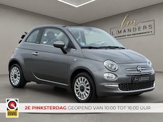 Fiat 500 1.0 Hybrid Dolcevita 2022 GRIJS | Cabriolet | Leder | Airco