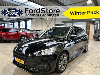 Ford Focus Wagon EcoBoost Hybrid 125pk ST Line | Winterpack | AGR stoel | Adaptive Cruise | Climate control | Camera | All season banden |