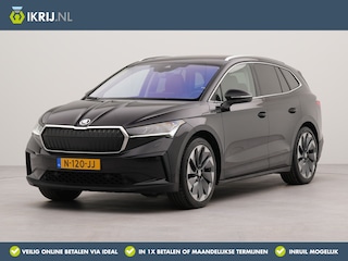 Skoda Enyaq iV 80 | Apple Carplay | Navigatie | Electr. schuif panorama dak | Electr.bedienbare bestuurdersstoel met geheugen | Achteruitrij camera | Parkeersensoren voor en achter | Voorstoelen verwarmd |