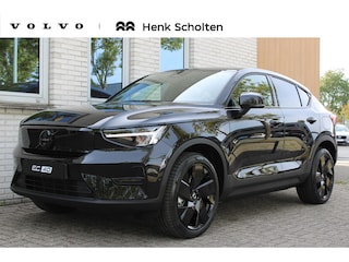 Volvo EC40 Single Motor Extended Range Ultra Black Ed. 82 kWh | Onyx Black Metallic | Harman Kardon audio | 360° camera | Elek. Bed. voorstoel met Memory | Verwarmbare voorstoelen | Verwarmbaar stuurwiel | Glazen dak |