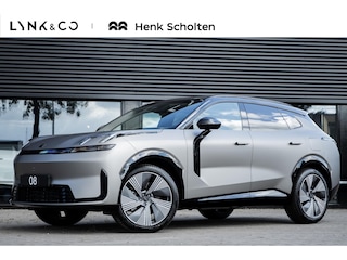 Lynk & Co 08 345PK More | Matte Aluminium Wrap | 200km Hybride | Stoelmassage, Verwarming en Ventilatie | Panoramadak | Matrix LED | Harman Kardon | 360° Camera | Getint glas | Bestuurdersstoel met geheugen | Sfeerverlichting | Apple Carplay, Dodehoekassistent | Adaptive Cruise Contol