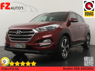 Hyundai Tucson 1.6 GDi Premium Navigatie - Stoelverwarming + ventilatie - Lederen bekleding - Trekhaak - LED koplampen