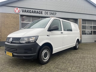Volkswagen Transporter 2.0 TDI L2H1 6 persoons Trekhaak, airco, cruise, automatisch lichtschaklaar etc