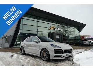 Porsche Cayenne 3.0 E-Hybrid 462PK Krijtgrijs SportDesign Luchtvering Lightweight Package Carbon Dak 4-wielsturing NLauto