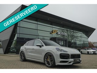 Porsche Cayenne 3.0 E-Hybrid 462PK Krijtgrijs SportDesign Luchtvering Lightweight Package Carbon Dak 4-wielsturing NLauto