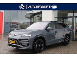 Volkswagen Tayron 1.5 eHybrid R-Line Edition VOL NL auto 1e eigenaar panoramadak leder blackstyle elektrische stoelverstelling + geheugen area view comfort pakket assistentie pakket plus design pakket plus met LED matrix 20" LMV stoelverwarming en ventilatie etc. nieuw door ons geleverd en onderhouden 48 maanden 100.000km garantie