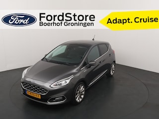 Ford Fiesta EcoBoost 125 pk Vignale | Pano | Winter Pack | Camera | Leer | Adapt. cruise | B&O | 17" | Pr. glass |