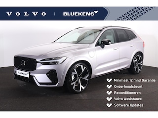 Volvo XC60 T8 Recharge Ultra Dark - Luchtvering - Panorama/schuifdak - IntelliSafe Assist & Surround - 360º Camera - Bowers & Wilkins audio - Adaptieve LED koplampen - Verwarmde voorstoelen, stuur & achterbank - Parkeersensoren voor & achter - Elektr. bedienb. voorstoelen met geheugen - Head up display - Draadloze tel. lader - Extra getint glas - Elektr. inklapbare trekhaak - 22' LMV